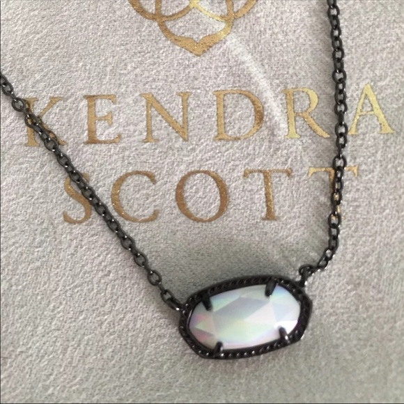 Kendra Scott Jewelry - Kendra Scott White Iridescent Elisa